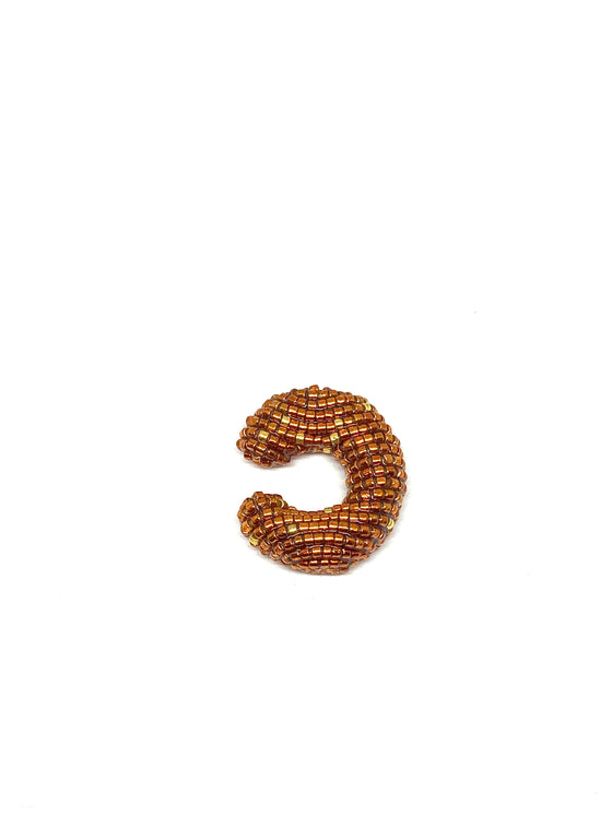 Susanna Vega Small Orange Ora Earcuff