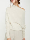 Brochu Walker Lori Off Shoulder Sweater Bisque