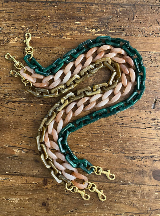 Pennyroyal Resin Chain Straps