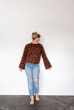 LINE Cheetah Sweater