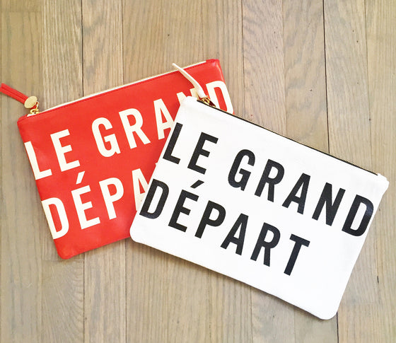 Clare V. Flat Clutch LE GRAND DÉPART