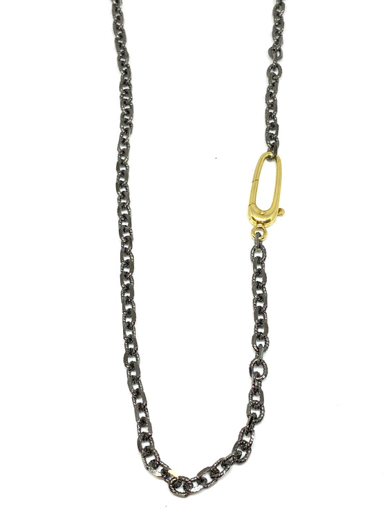 Nathan and moe textured chain necklace found at Patricia in southern pines, nc