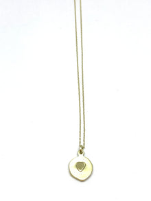  Judi Powers Tourmaline Double Heart Pendant 14K