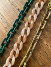 Pennyroyal Resin Chain Straps