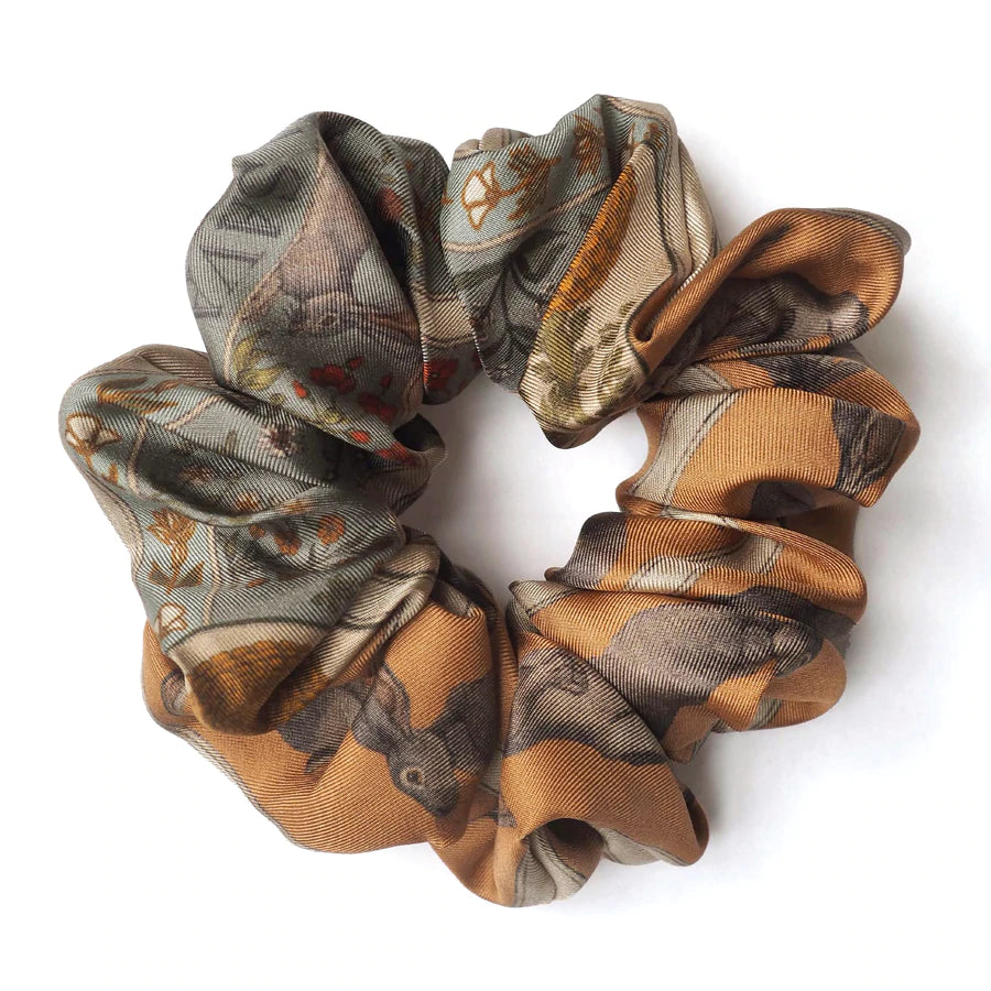 Sabina Savage  "The Rabbits and The Elephant Silk Scrunchie