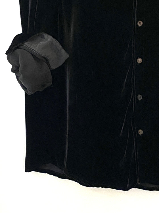 CP Shades Black Velvet Sloane Shirt