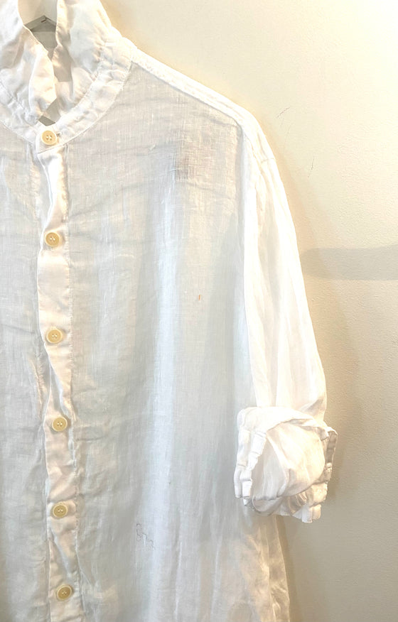 CP Shades Harper Linen Dress White