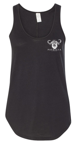 PATRICIA Graphic Tank Top Black