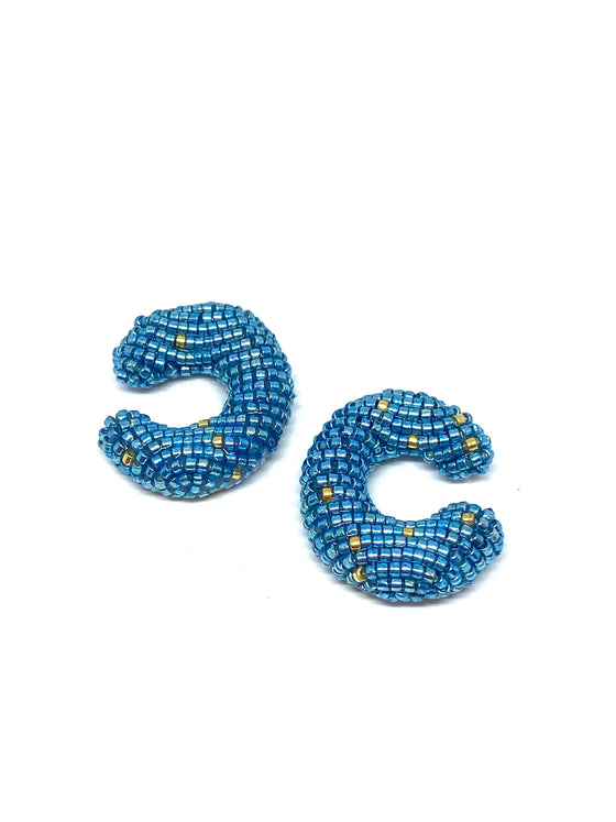 Susanna Vega Carribean Blue Small Ora Earcuff