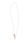 Tess + Tricia Seed Beaded Antler Tip Necklace