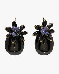 Ashley Pittman Kizingo Earring, Dark Horn