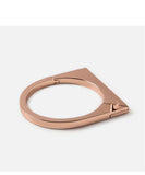 Miansai | Modern Flat Cuff Rose Plated