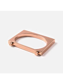  Miansai | Squared Cuff Rose Gold Plated