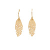 Julie Cohn Bronze Petite Leaf Earrings