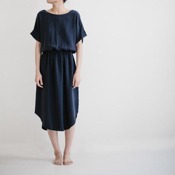 Signature Reversible Drawstring Dress