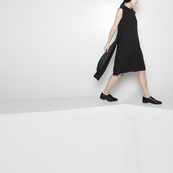 Signature Frayed Edge Dress