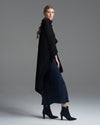 black wool marisol duster by Voz at Patricia