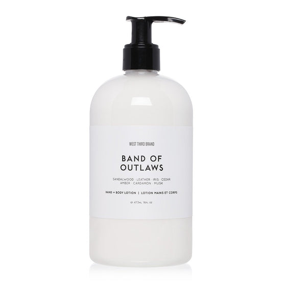 W3B Band of Outlaws Bath + Body Lotion