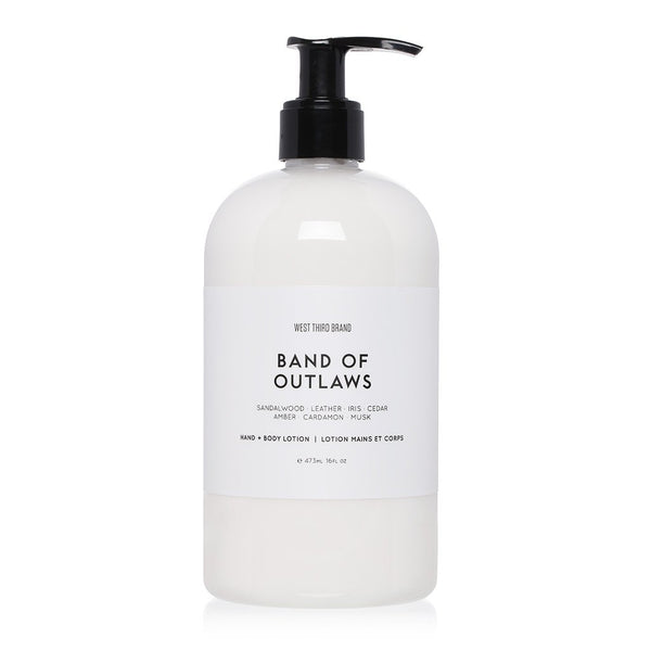 W3B Band of Outlaws Bath + Body Lotion
