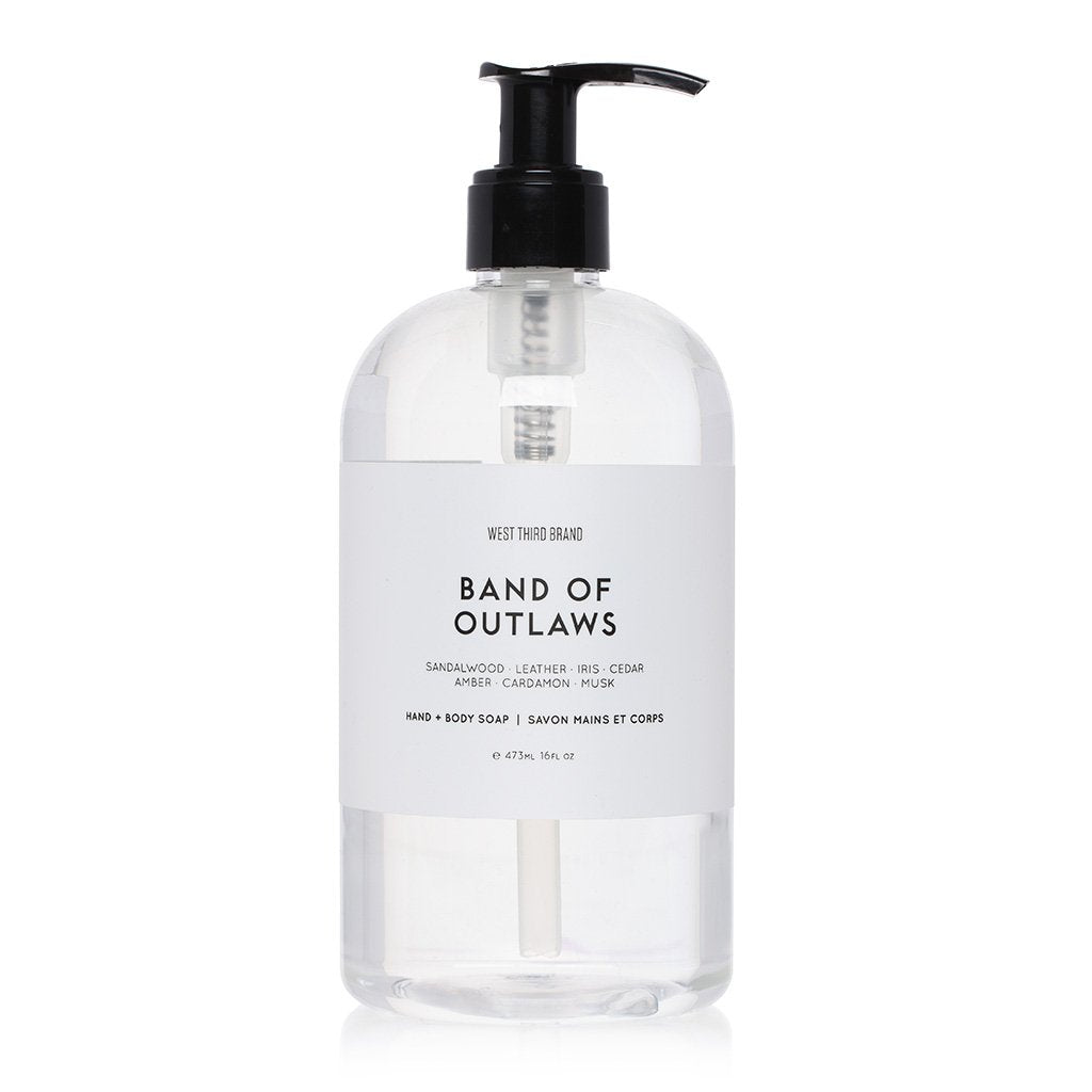 W3B Band of Outlaws Hand+ Body Soap
