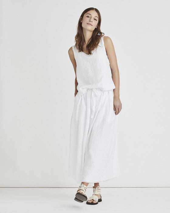 Kristensen Du Nord White Sleeveless Top