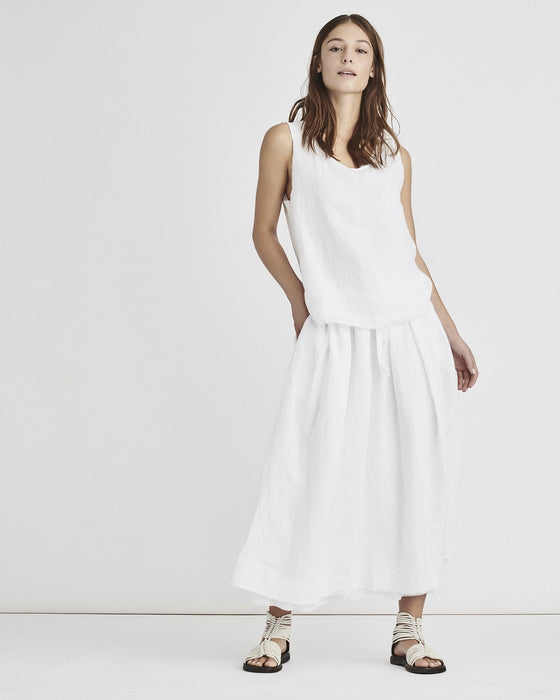 Kristensen Du Nord White sleeveless top found at Patricia in Southern Pines, NC